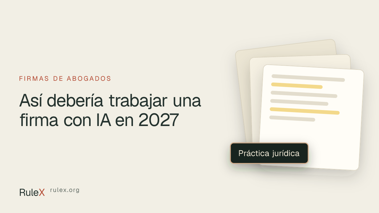 Así debería trabajar una firma con IA en 2027
