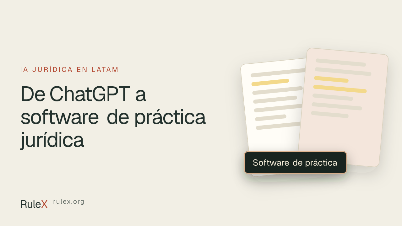IA jurídica en LATAM: de ChatGPT a software de práctica